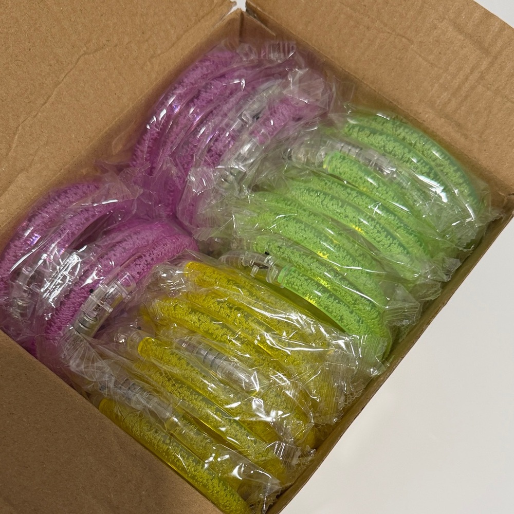 Neon bracelets box of 50, untouched and unopened